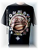 "NEW" MULTI LOGO NEGRO LEAGUE SHIRT